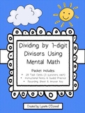 Dividing by 1 digit Divisors Using Mental Math