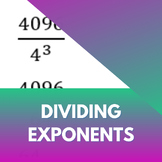 Dividing exponents worksheet with answers and detailed cal
