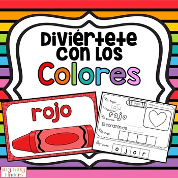 Colors, A Color Unit in Spanish, Colores by itty bitty kinders | TpT