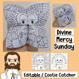 Divine Mercy Sunday Activities Cootie Catcher Craft Kinder