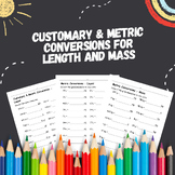 Diving into Customary & Metric Unit Conversions: Length, M