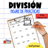 División - Spanish Division Worksheets