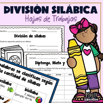 Preview of División silábica | Syllabic division (SPANISH)