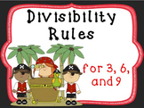 Divisibility Rules 3 6 9 Packet - Pirates