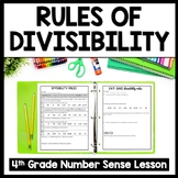 Divisibility Rules Worksheets: Mental Math Strategies for 