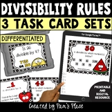 Divisibility Rules Activities with Task Cards