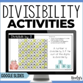 Divisibility Rules Activities Using Google Slides