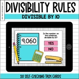 Divisibility Rules | Divisible by 10 BOOM™ Cards