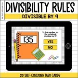 Divisibility Rules | Divisible by 9 BOOM™ Cards | Rules of