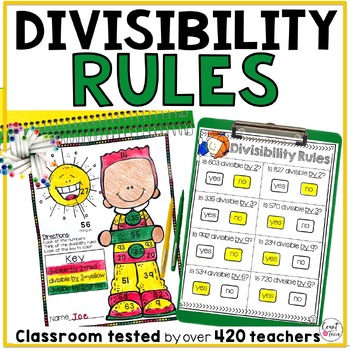 Preview of Divisibility Rules - Division Practice