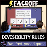 Divisibility Rules Game - Digital Math Review Game - Faceoff