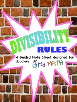 Preview of Divisibility Rules Notes
