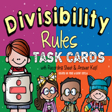 Divisibility Rules Task Cards