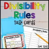 Divisibility Rules Task Cards