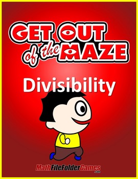 Preview of Division: Divisibility BUNDLE (Mazes/Worksheets, Games & Activities)