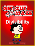 Division: Divisibility BUNDLE (Mazes/Worksheets, Games & A