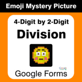 Division: 4-Digit by 2-Digit - EMOJI Mystery Picture - Goo