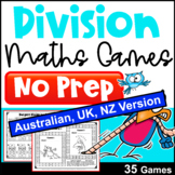 Division Activity - 35 NO PREP Maths Games [AUST UK NZ CAN