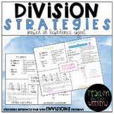 Long Division Anchor Chart & Strategy Reference Sheet