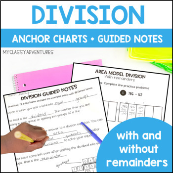 Division Anchor Chart By Myclassyadventures | Teachers Pay Teachers