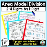 Division Area Model Worksheet