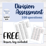 Division Assessment FREE