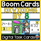 Division BOOM Cards Dividing by 8