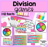 Division Basic Facts Games | Division Facts Centers