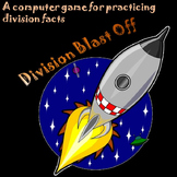 Division Game: Division-Fact Practice Computer Game--Divis