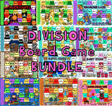 Division / Reverse Multiplication Board Game BUNDLE *12 GAMES*
