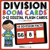 Division Boom Cards Distance Learning