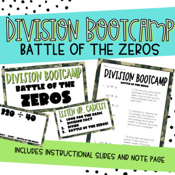 Preview of Division Boot Camp - Battle of the Zeros! Dividing Over Zeros