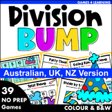 Division Bump Games: 39 Division Facts Games [Australian U