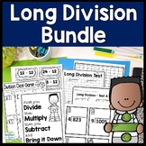 Long Division Bundle: 8 Resources {Worksheets, Tests, Post