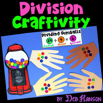 Preview of Division Craftivity