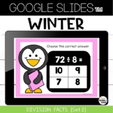 Division Digital Slides Winter Set 2: For Google Classroom™