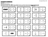 Division Dominoes - Dividing Fractions Activity