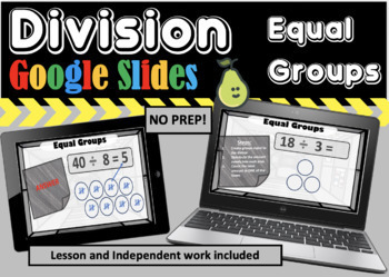 Preview of Division- Equal Groups