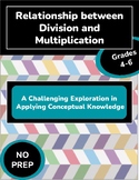 Division Exploration Challenge: Apply Multiplication concepts