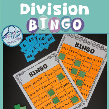 Division Fact BINGO by Magnifying Math | TPT