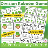 Division Fact Practice - Fact Fluency Kaboom Game - St. Pa