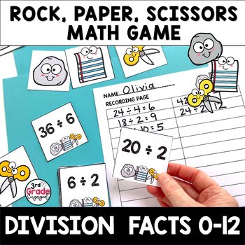 Really Good Stuff® Rock, Paper, Scissors Math Game