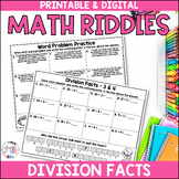 Division Facts 2-10 Word Problems Review Worksheets Homework