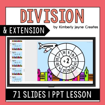 Preview of Division Facts 2 Explicit Lesson Activities Extension for Gifted and Talented