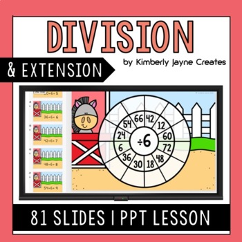 Preview of Division Facts 6 Explicit Lesson Activities Extension for Gifted and Talented