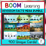 Division Facts BOOM 900 Card Bundle of Basic Facts