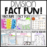 Division Facts Division Games Math Fact Fluency Division F