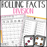 Division Facts Division Games Math Facts Fluency Rolling Facts