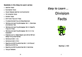 Division Facts - Easy to Learn Series