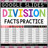 Division Facts Fluency Practice Third Fourth Fifth Grade B